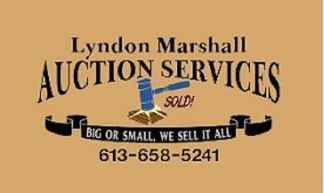 Partial Estate Sale Conducted by Lyndon Marshall Auction Services's Logo
