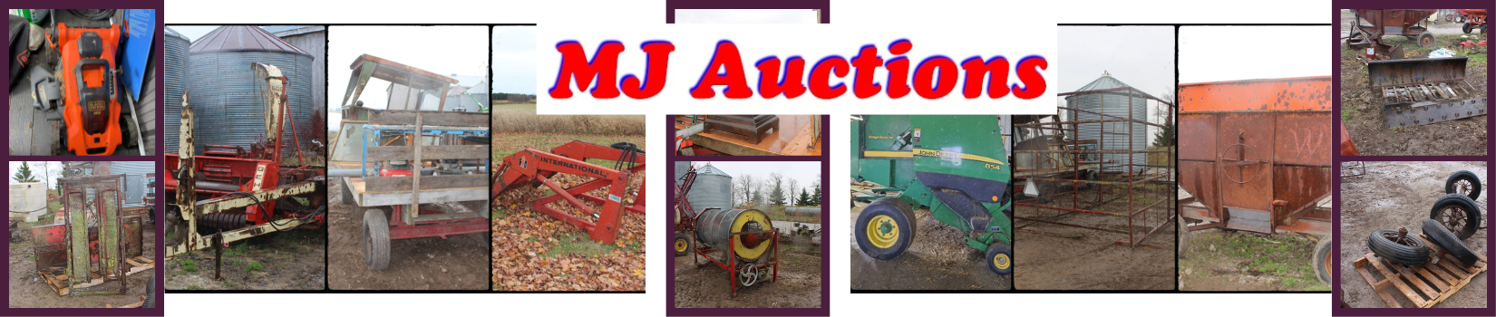 MJ Auctions : Spring Equipment, Tools And More Sale 2023