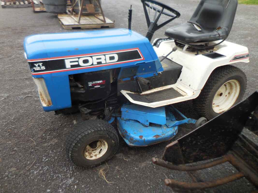 Ford 12.5 H. P. riding lawnmower